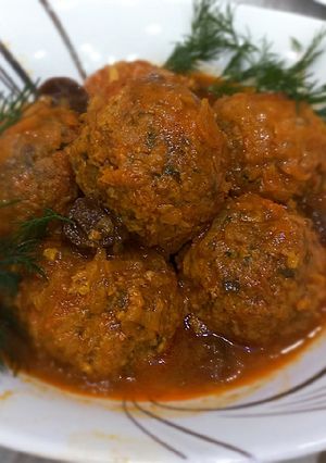 عکسی از دستور کوفته تبریزی