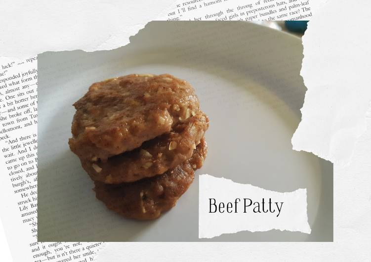 Beef Patty Simpel & Praktis