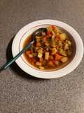 Einfache Gemüsesuppe
