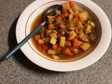 Einfache Gemüsesuppe