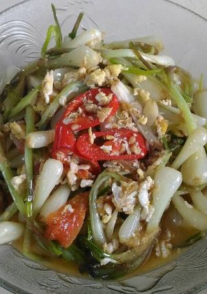 Foto resep Tumis kucai telur praktis