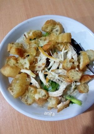 Foto resep Bubur ayam simple