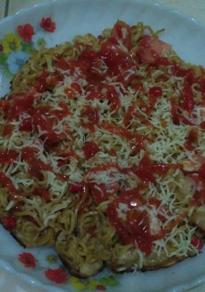 Foto resep Martabak mie keju