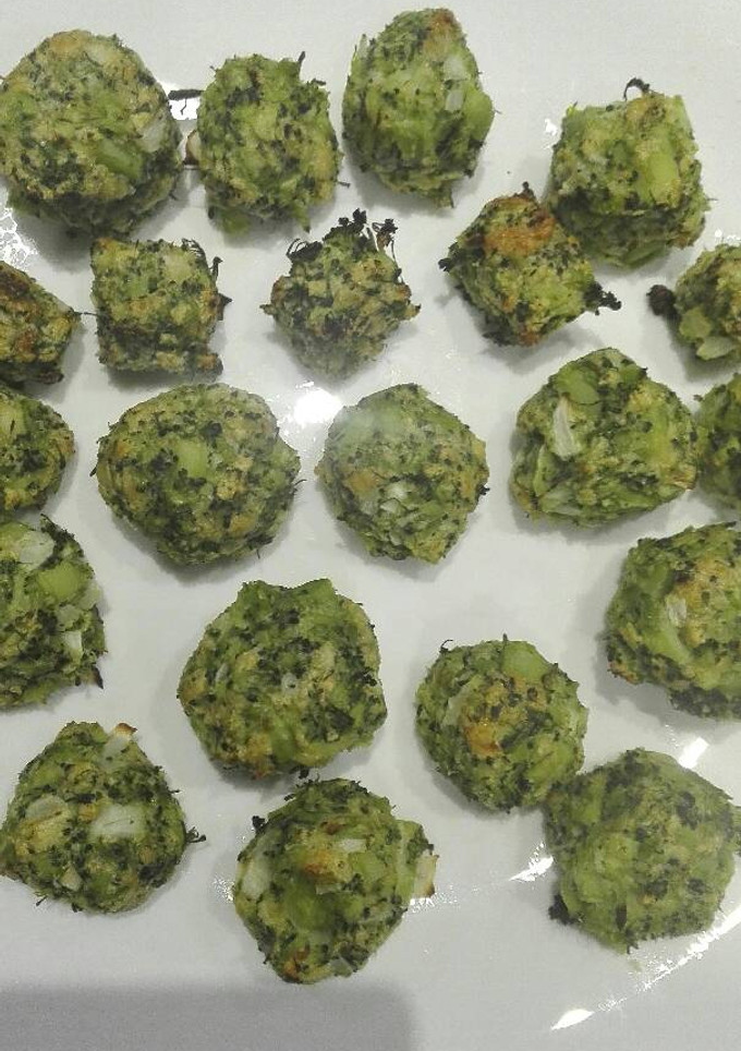 Una foto de Albondigas de brocoli