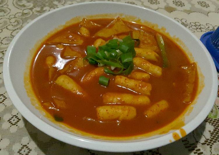 Bahan mengolah 떡복끼 Korean Spicy Rice Cake Anti Gagal