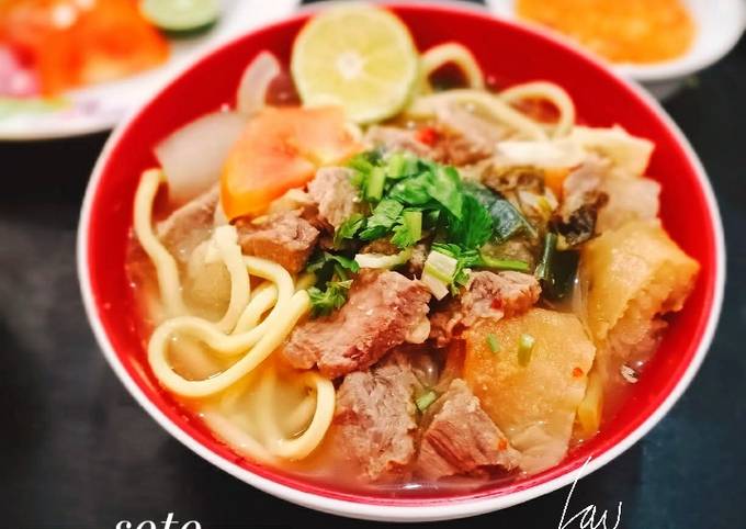 Resep Soto Mie Bogor Anti Gagal