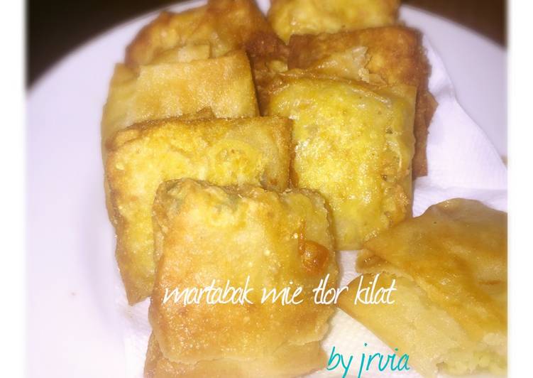 Martabak mie telor kilat