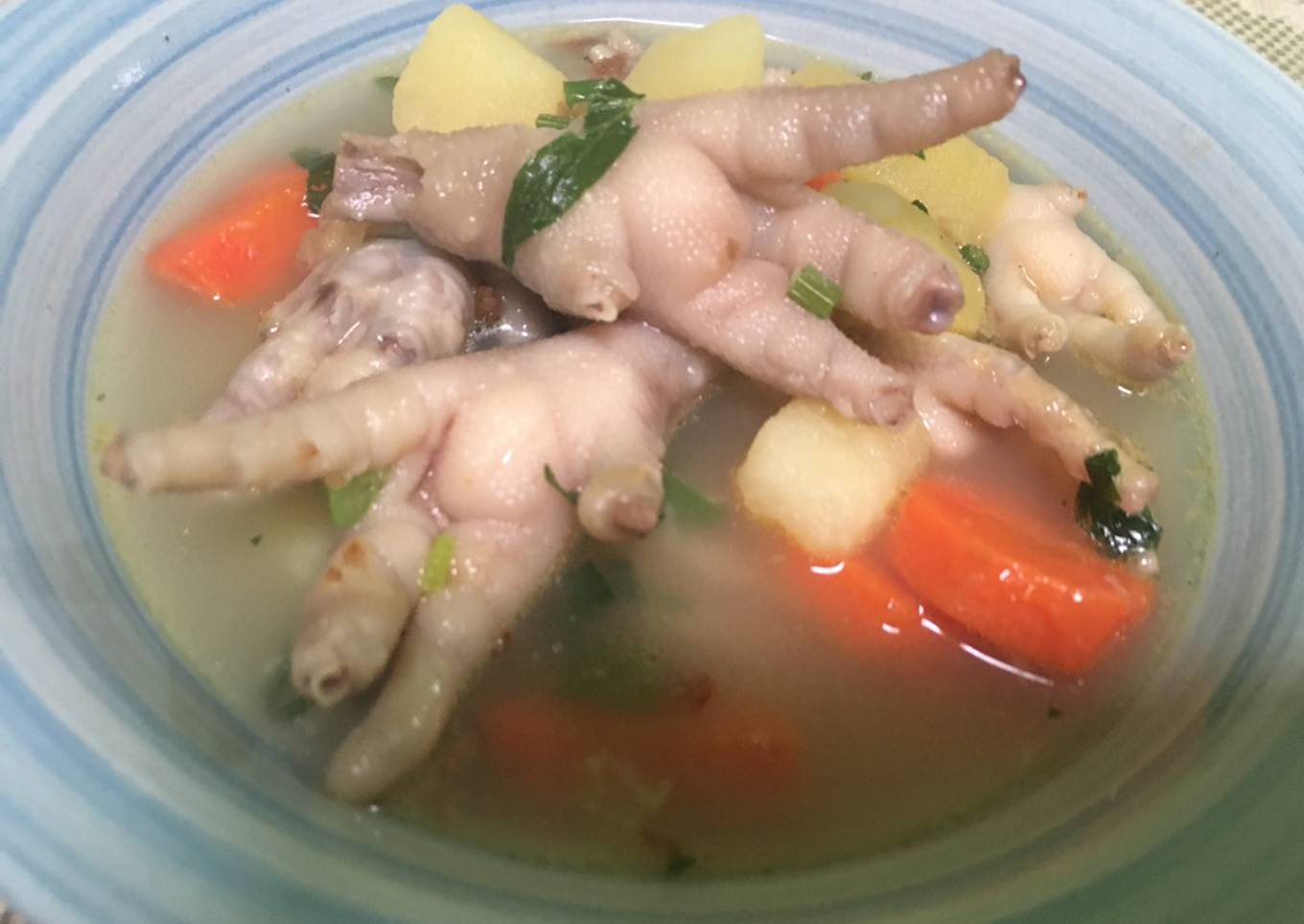 Sop Ceker Ala Mamih Galia