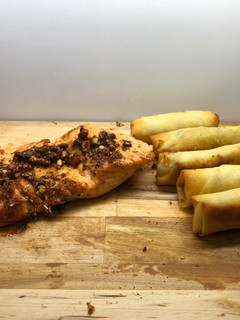Una foto de Salmón agridulce