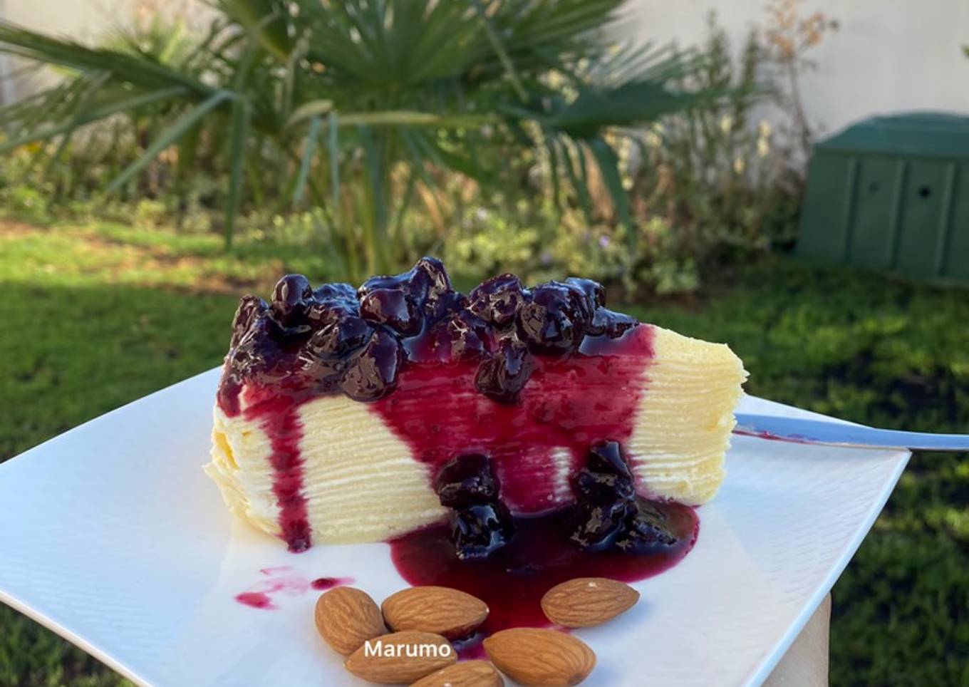 🫐Blueberry Crepe Cake🫐