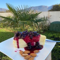 A picture of 🫐Blueberry Crepe Cake🫐.