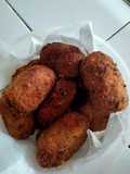 Croquetas de atún rellenas de queso manchego