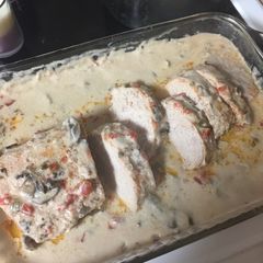 A picture of Mushroom & Rotel pork loin.