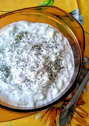 Görög tzatziki saláta recept fotója