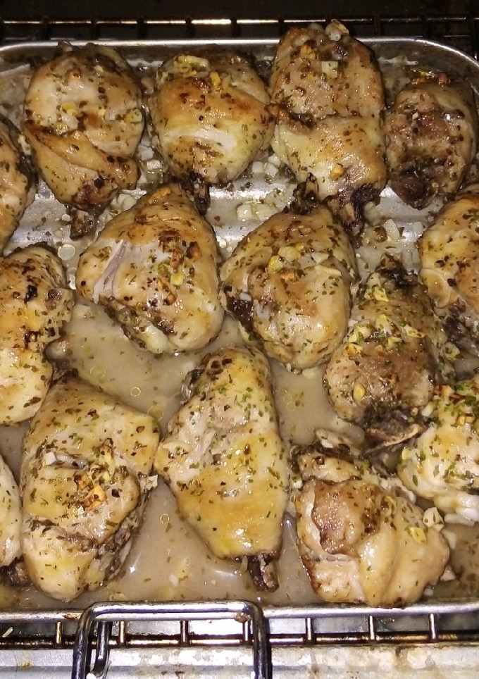Una foto de Pollo al limón y al whisky