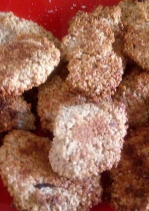 Una foto de Galletas de almendras y avena