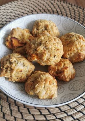 Une photo de Cookies salés butternut / comté à l'air fryer