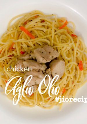Foto resep Spaghetti Aglio Olio #jiorecipe