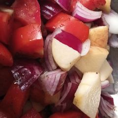 A picture of Apple Quick Salad.