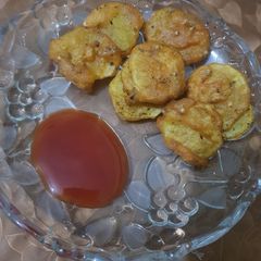 A picture of Simple Aloo pakora.
