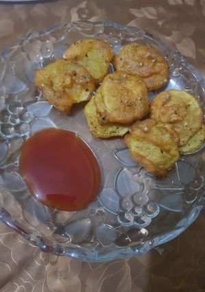 A picture of Simple Aloo pakora.
