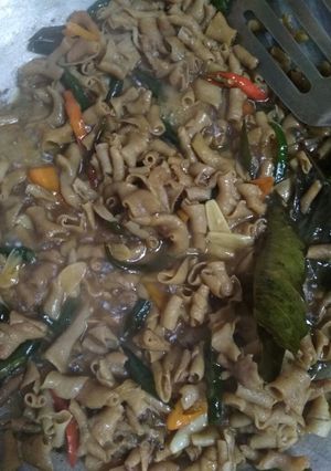 Foto resep Oseng usus lombok ijo