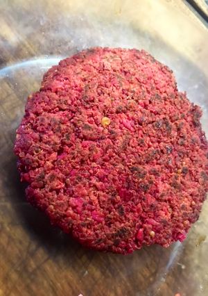 Una foto de Hamburguesas de quinoa y remolacha 👩🏻‍🍳❣️