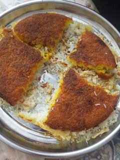 عکسی از دستور ته دیگ ته چین🌹