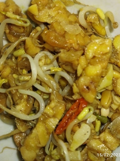 Foto resep Tumis tempe tauge simpel sat set