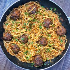 Meatball Pasta A picture of Meatball Pasta.