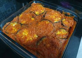 Pastel de berenjenas con Thermomix