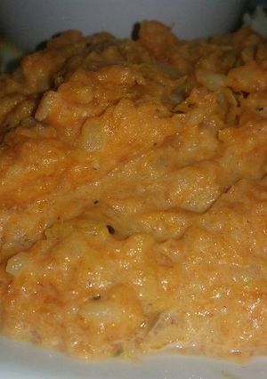 Une photo de Purée de courge muscade