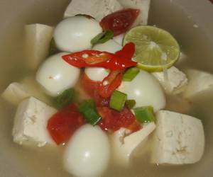 Resep Baru Sup tahu telor puyuh asam pedas😋 Ala Warteg Resep Baru Sup tahu telor puyuh asam pedas😋 Ala Warteg