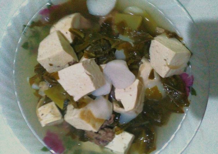 Bumbu memasak Masak Sayur Asin yang nikmat