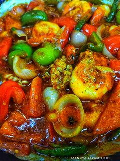 চাইনিজ শ্রিম্প ভেজিটেবল(chinese shrimp veg recipe in Bengali) রেসিপির প্রধান ছবি