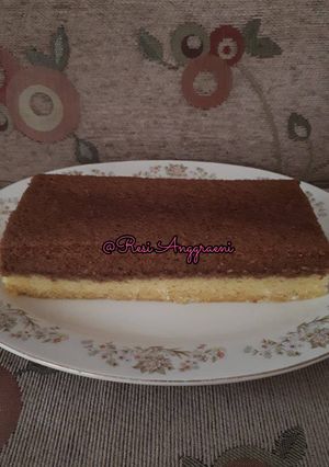 Foto resep Cake Kukus Lapis Coklat Keju