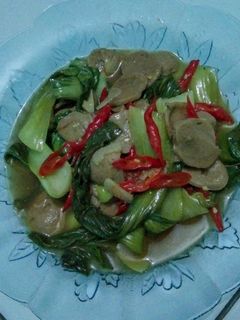 Foto resep Tumis pokcoy baso saus tiram