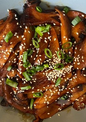 Foto resep King Oyster Mushroom Teriyaki