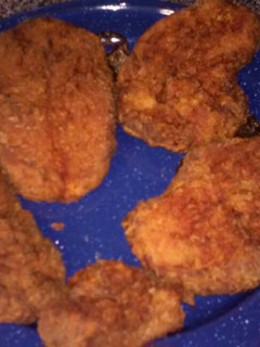 A picture of Deep Fried Pork Chops.