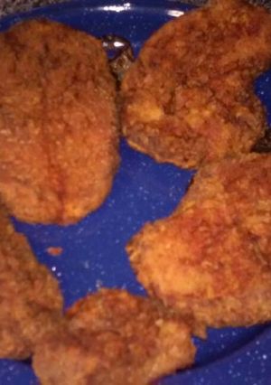 A picture of Deep Fried Pork Chops.