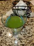 Refreshing green juice