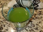 A picture of kale juice