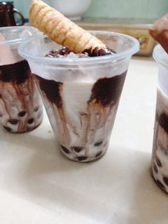 Hình của món Ca cao dầm sữa tươi trân châu.