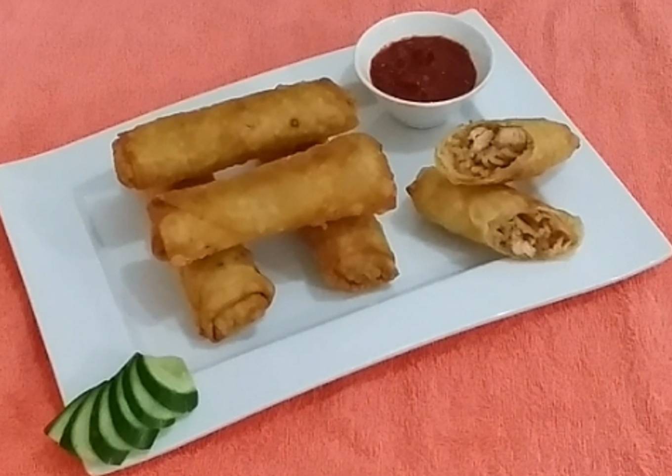Chicken Bar B Q Rolls