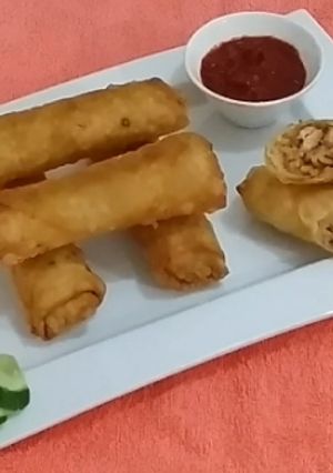 A picture of Chicken Bar B Q Rolls.