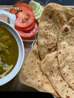 A picture of Palak Paneer.