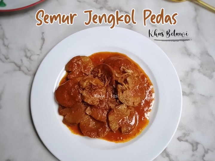 Bagaimana Menyiapkan Semur Jengkol Pedas khas Betawi Anti Gagal