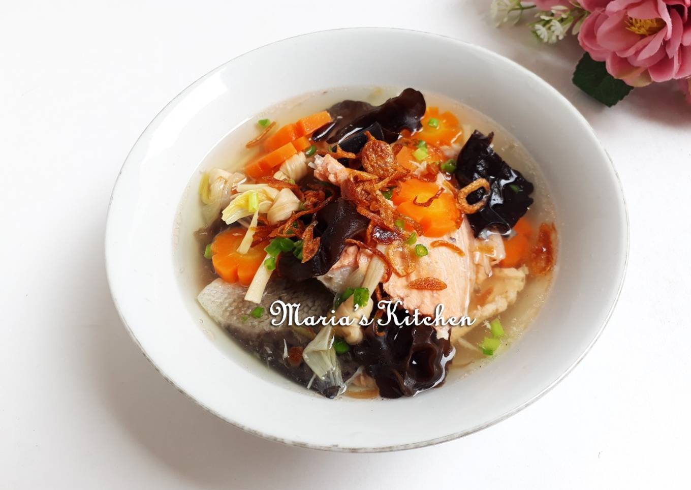 Sup Tulang Ikan Salmon