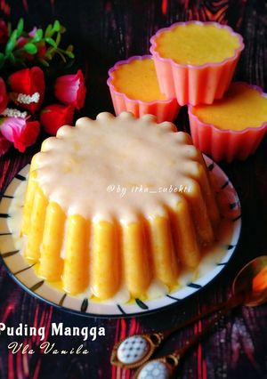 Foto resep Puding Mangga Vla Vanila