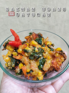 Foto resep 371 - Bakwan Udang Sayuran (Katuk - Jagung - Wortel)
